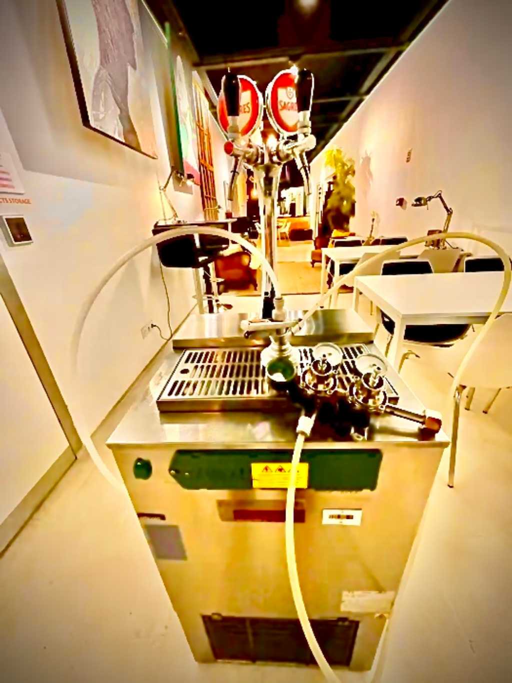 Máquina de cerveja à pressão — foto